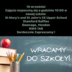 Powrót do Szkoły oraz Zapisy